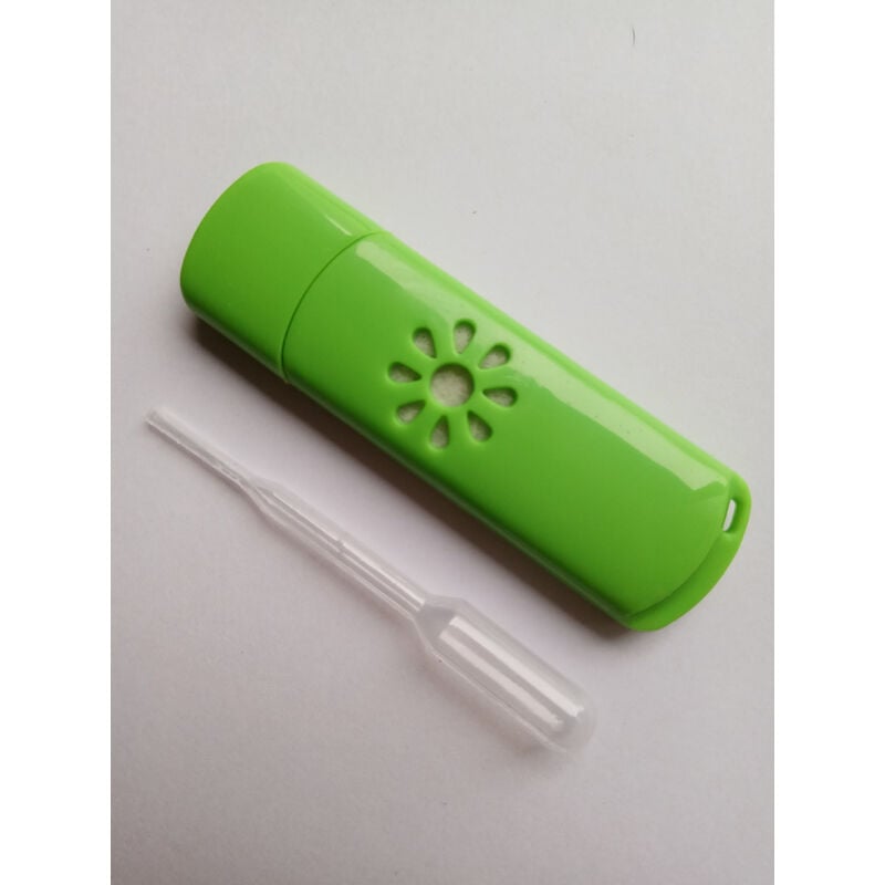 Mini diffuseur d'huiles essentielles d'aromathérapie usb pour voiture Led Light Aroma Air Fresher (vert)