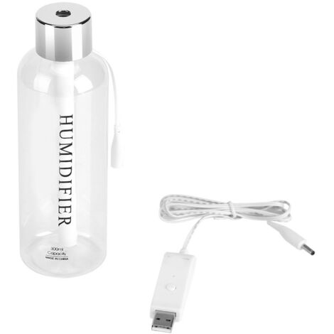Mini diffusore d'aria da 300 ml, umidificatore portatile USB per bottiglia d'acqua, casa per auto