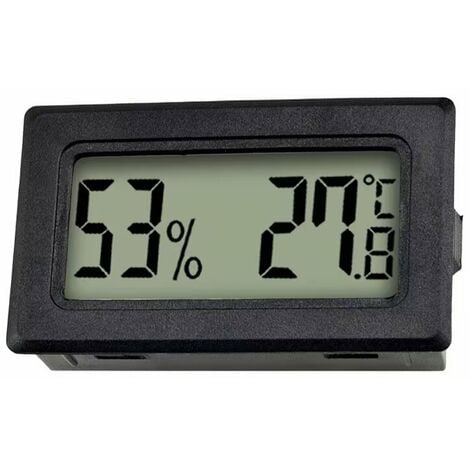 Thermomètre hygromètre intérieur numérique wifi, capteur d'humidité sans  fil capteur d'humidité smart humidity guage avec alertes - Cdiscount