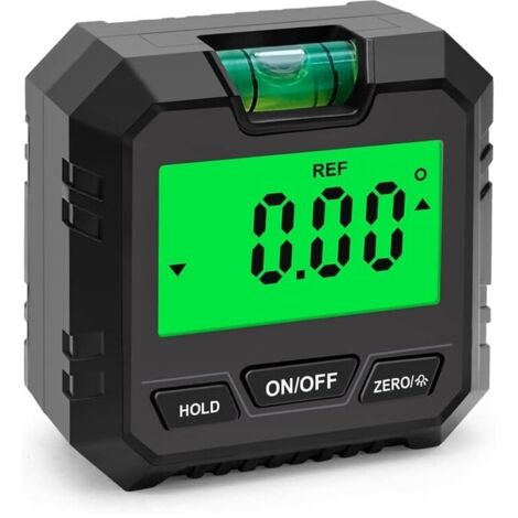 Mini Digital Protractor Inclinometer Electronic Goniometer Angle Measurement Level Meter Level Detector Black Box