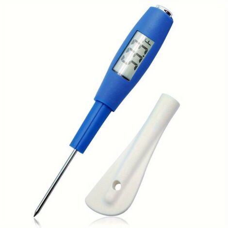 Mini-Digital-Zuckerspatel mit integriertem Thermometer, -50-300 °C / -58-572 °F, für die Zubereitung von Süßigkeiten, Schokoladensauce und Marmelade.
