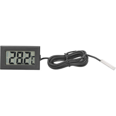 Mini-Digitalthermometer, wasserdicht, für den Außenbereich mit eingebautem Sensor