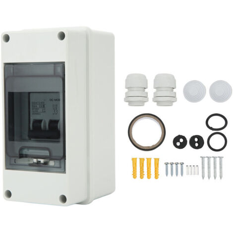 Mini disjoncteur 2P DZ47Z 63 32A étanche 4000A capacité de rupture DC disjoncteur 1000V