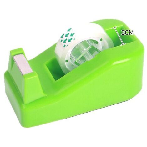 Mini dispensador de cinta, accesorio de oficina portátil, herramienta de corte para oficina y escuela, apto para cintas de 2 cm de ancho.