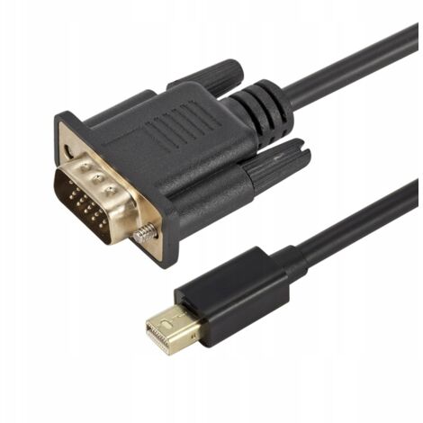 MINI DISPLAYPORT CABLE VGA 1.8M THUNDERBOLT DP MAC