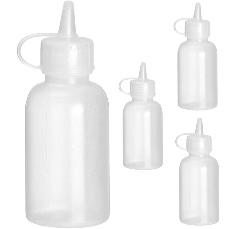 Mini distributeur de sauce diamètre 50 ml 35 x 100 mm - lot de 4 pièces.