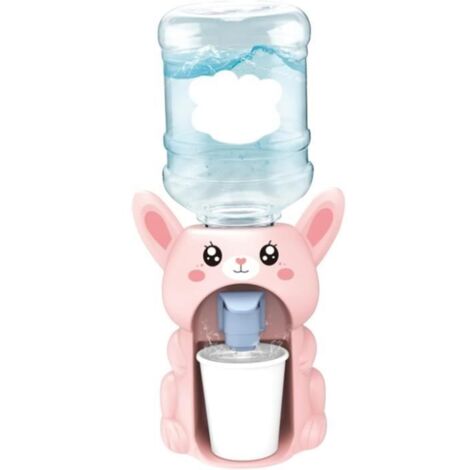 Mini Distributeur d'eau, Mini Distributeur d'eau de Forme de Lapin avec Robinet, Distributeur de Boissons en Eau Quotidien