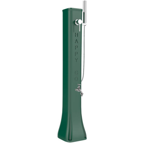 Mini doccia da giardino lavapiedi miscelatore e doccetta mobile arkema happy go verde