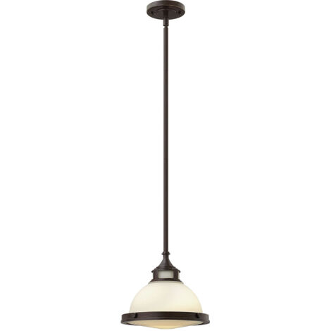 Mini Dome Pendelleuchte 1x E27 Buckeye Bronze Lampadario Mini Dome 1x E27 Buckeye Bronzo