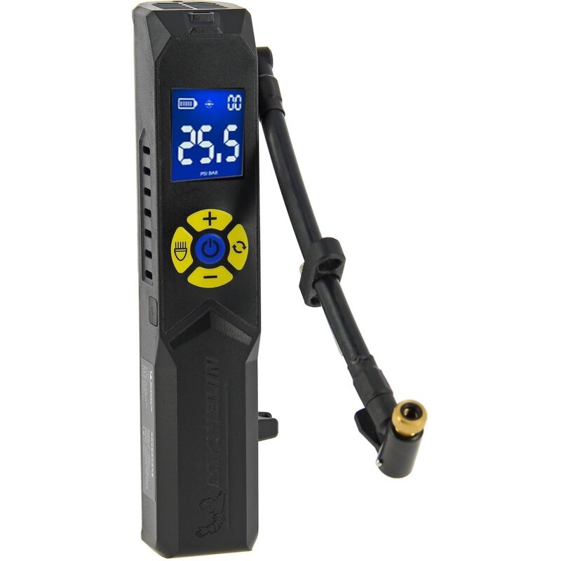 Mini-druckluftkompressor Ohne Kabel - Michelin - Elektrische Pumpe - Digitalmanometer - 10 Bars - Usb Wiederaufladbar