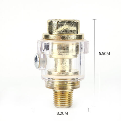 Mini-Druckluftöler 1/4" BSP für Kompressoren und Druckluftwerkzeuge