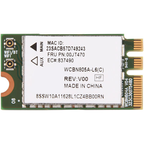 Mini-Dualband-WLAN-Karten (2,4 GHz/5 GHz), kompatibel mit Lenovo, Dell, Asus und anderen Herstellern
