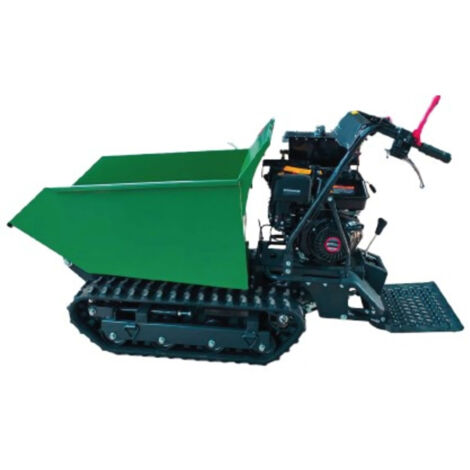 Mini dumper thermique - Essence à 6 vitesses - Capacité de 500 kg