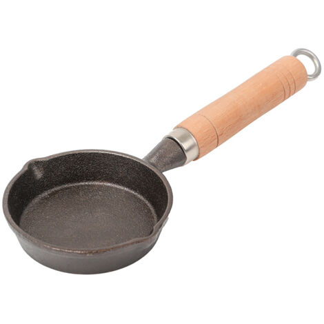 Mini Egg Pan Multifunctional Prevent Stick Even Heating Small Egg Frying Pan for Home
