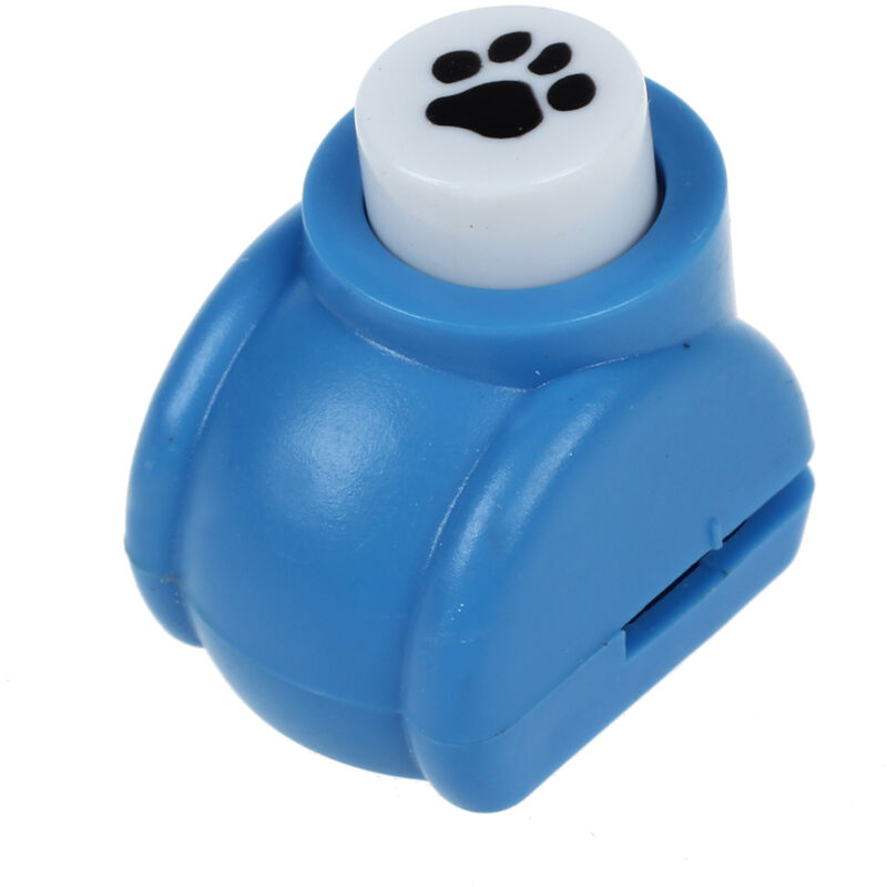 Image of Mini Einklebebuch Handgemachte Lochkartenmaschine Kaleidoskop Drucken diy Papierformer (Pfote Form)