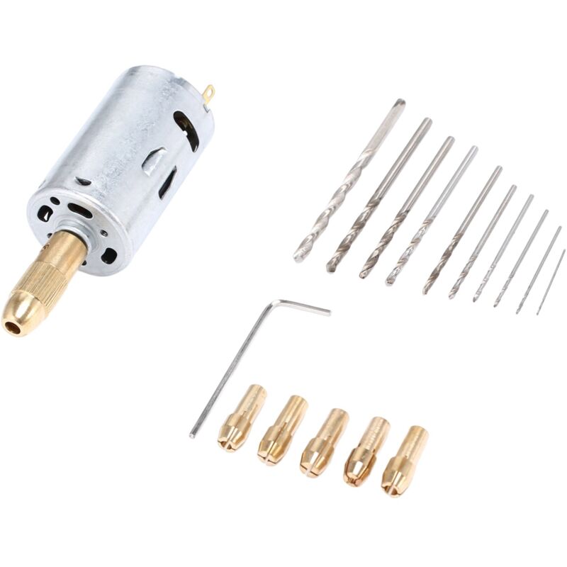 Image of Tlily - Mini-Elektro-Handbohrer-Set, dc 12 v Motor