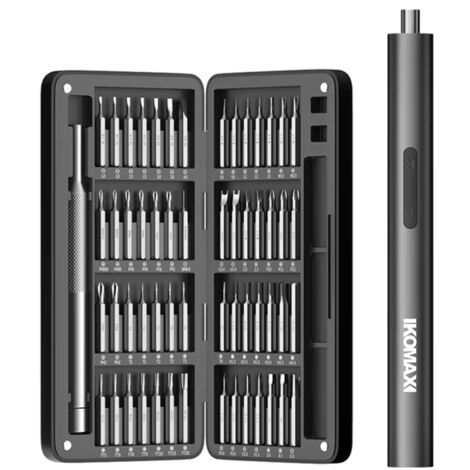 Mini Elektro Schraubendreher Set, 58 in 1 Magnetische Präzisions-Schraubendreher Kit, Geeignet für Reparatur für iPhone,Laptop, Brillen, Uhren