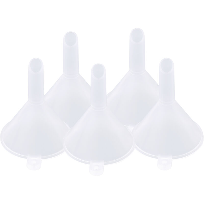 

Asupermall - Mini embudos de plastico embudo de transferencia de líquidos 31 mm / 1,22 pulgadas de diametro Resistente a acidos y alcalis para