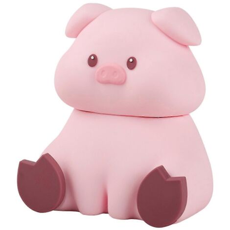 Mini enceinte Bluetooth animaux mignons avec support pour téléphone cochon