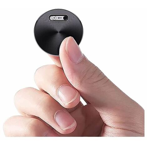 Mini enregistreur professionnel activé par la voix, l'un des plus petits enregistreurs, enregistrement en veille de 30 jours, réduction du bruit HD, noir (4 Go)-