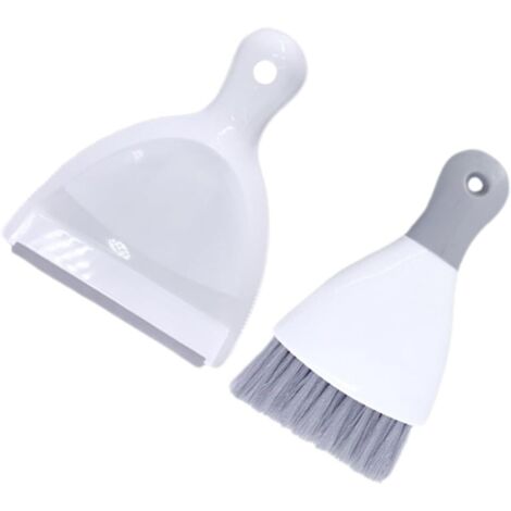 Mini ensemble brosse et pelle de nettoyage, petit ensemble en plastique à main