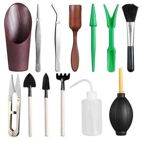 Mini ensemble d'outils de jardinage, petite pelle à terreau, arrosoir