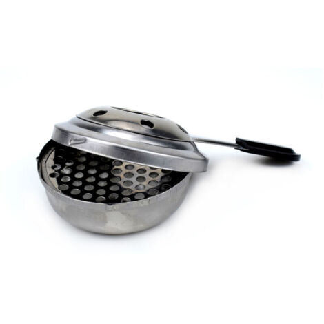 Mini estufa portátil de acero inoxidable para acampar, senderismo, té, café y bebidas calientes (1 unidad)