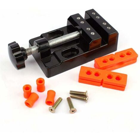 Mini étau de perceuse, étau d'établi, étau de mécanicien pour la réparation de bijoux, de montres nucléaires et de pièces en noyer, outil de sculpture DIY-AquaForge