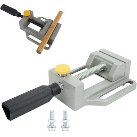 Mini étau plat à serrage rapide en alliage d'aluminium pour table de sculpture et gravure, outils de bricolage, perceuse d'établi, étau d'établi, autres outils de jardin
