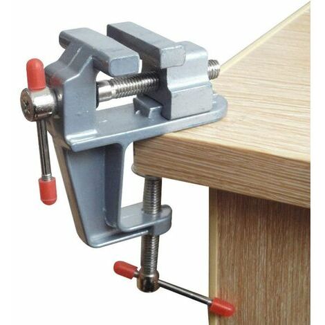 Mini étau réglable avec pince pour banc de table passe-temps, banc de travail portable avec pince de table, pinces de bricolage outil de réparation de table artisanale