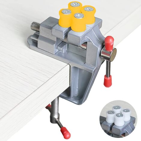 Mini étau universel pour perceuse de table - Pour bricolage, bijoux, réparation de montres, sculpture nucléaire - Outil de réparation