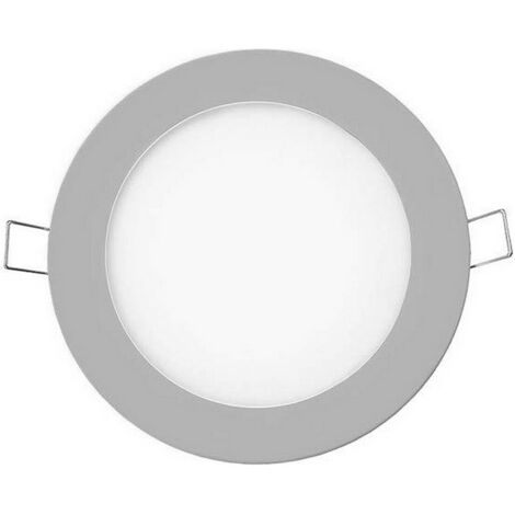 Mini faretto LED da incasso tondo 6w 4000k luce diurna colore cromo ø11,7cm EDM