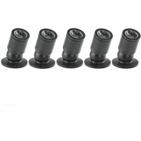 Mini faretto LED Mini faretto da incasso a soffitto 1W, Downlight, faretto da incasso a parete e soffitto, 5 pezzi