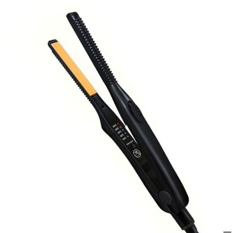 Mini Fer à Lisser pour Cheveux Courts – Design Compact et Anti-Pincement - Idéal pour un Lissage Précis
