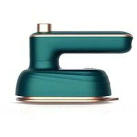 ALOVEZ Mini fer à repasser sans fil pour vêtements, support de fer de voyage portable, repassage humide à sec, machine à repasser portative à fer à vapeur avec