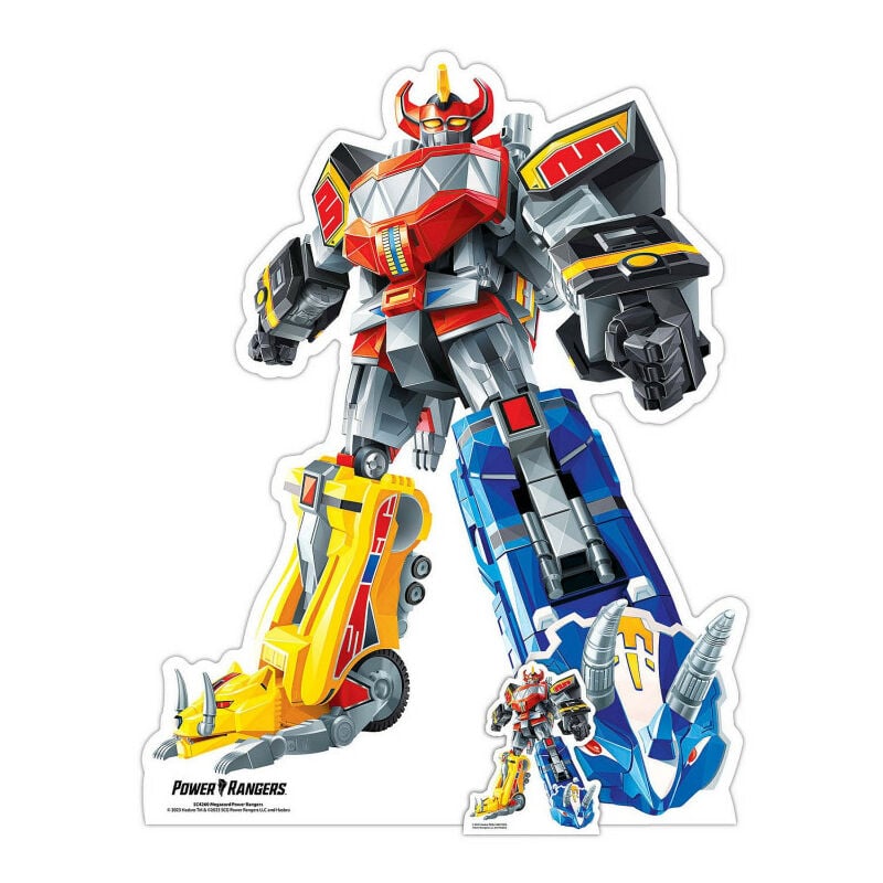 Star Cutouts - Figurine en carton – Power Rangers - Megazord - Haut 94 cm