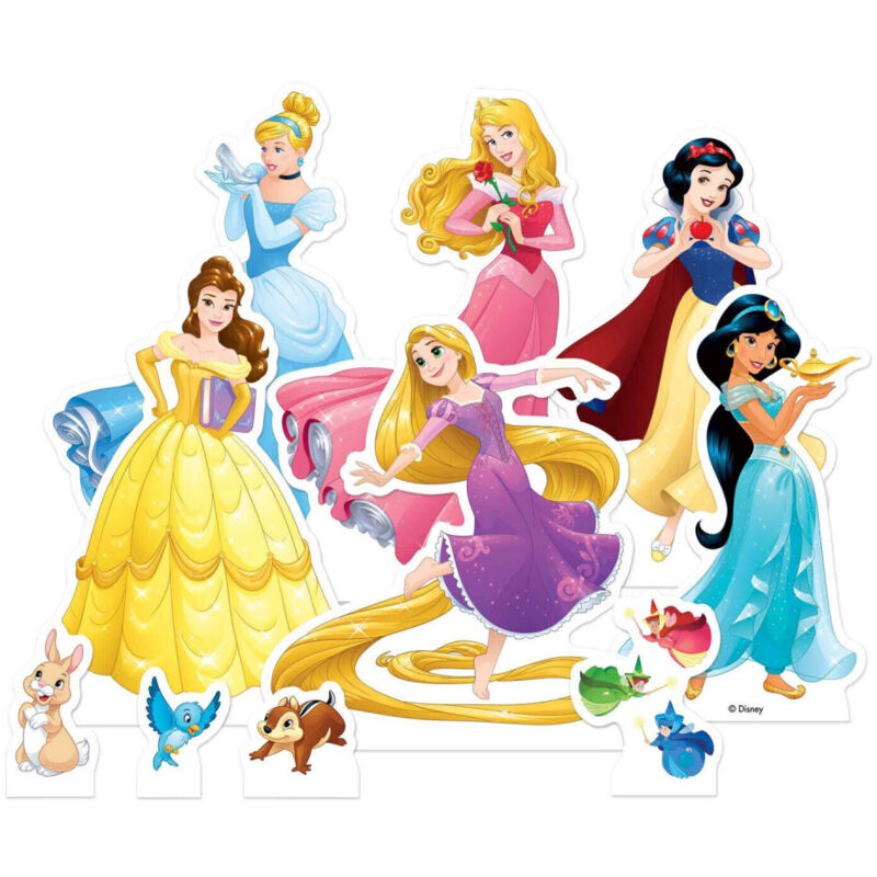 Figurines en carton de table Disney Princess 24 cm