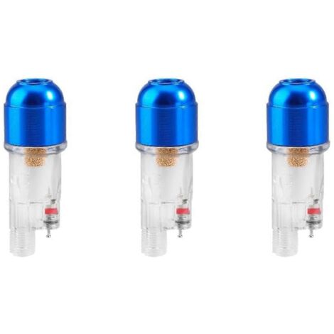 Mini filtre à air pour aérographe, séparateur d'eau, d'humidité et d'huile (lot de 3)