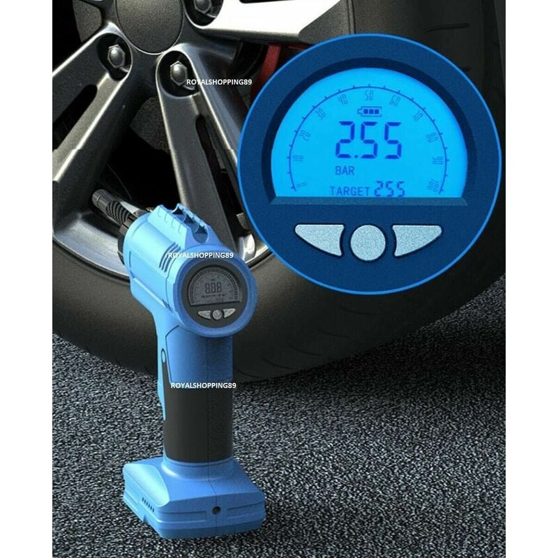 Royal_shopping - Compressore d'aria per auto senza...