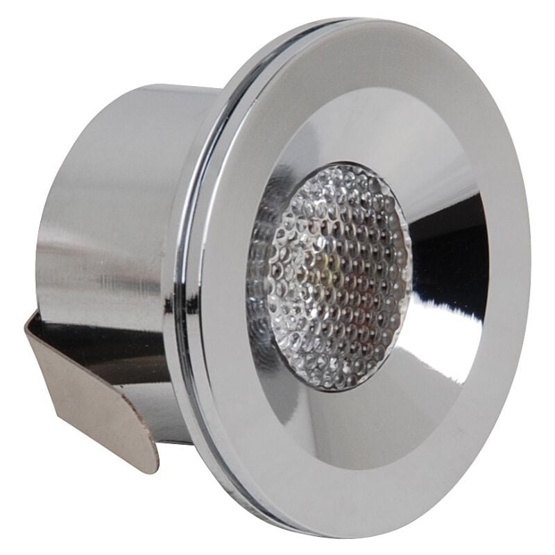 

Mini foco LED empotrable 3 W (eq. 24 W) 4200K cromo Diam. 40 mm Alto 25 mm