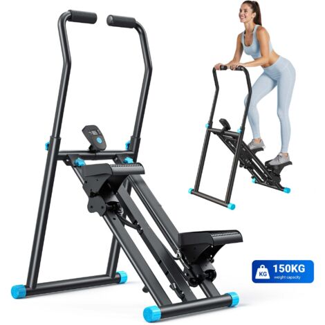 Mini Foldable Stepper MERACH, LCD Screen, Reinforced Frame, Home Training, Max Load 150 kg