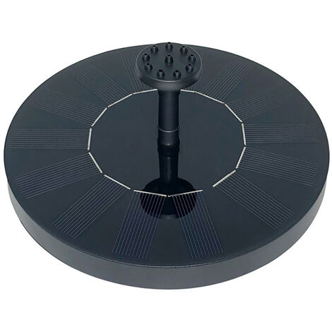 Mini fontaine d&39eau solaire flottante pour piscine, étang, cascade, décoration de jardin, bain d&39oiseaux en plein air,PQ,Isral