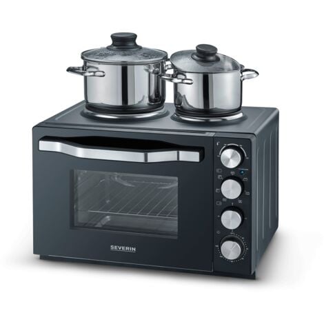 FOUR 30L + 2 PLAQUES 2500W CT TB MINUTEUR NOIR SEVERIN - 2074