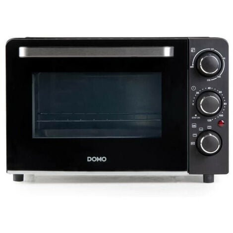 Mini four bake and snack DOMO DO807GO - 20 L - noir - 1300watt -