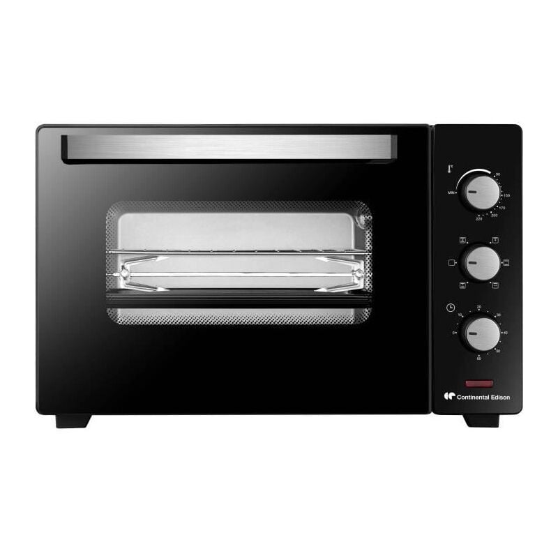 Continental Edison - Mini four MF38N Noir L54,35x H36,6 x P41,15 cm 38L