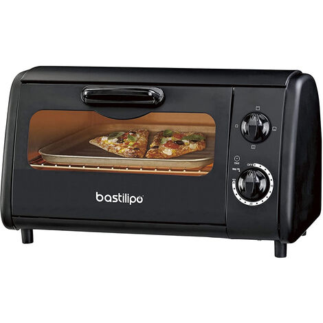 Bastilipo Mini Four Grille-pain Toscana 600W 8L Noir