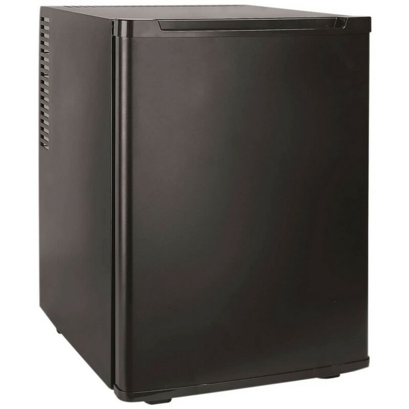 Image of Mini Frigo 40 litri nero frigobar per hotel da bar minibar Silenzioso 0 db piccolo Vama top a+