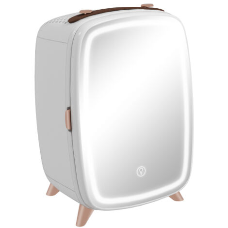 Mini Frigo Skincare 6L - Frigo Cosmétique Blanc - Petit Réfrigérateur Portable Pour Maquillage Et Soins - Fonction Refroidissement
