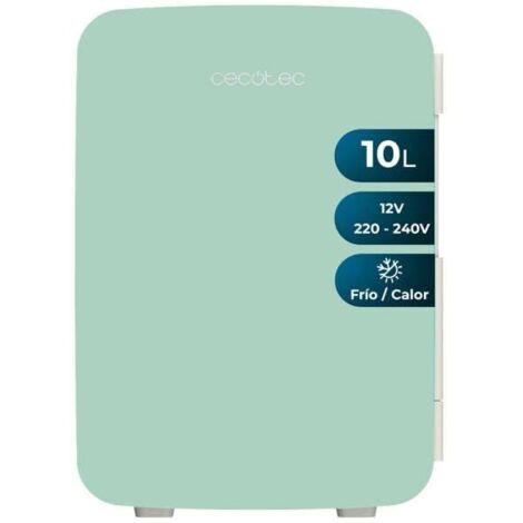 Mini frigorífico Cecotec Bolero MiniCooling 10 litros menta