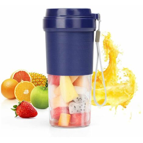 Mini Frullatore Portatile, 350W Mixer per Smoothie 25.000 Giri/min Senza  BPA Sports Blender Funzione Frappè, Tritatutto e Mini Frullatori, Piccolo  Mixer Elettrico per Frutta【con Due Tazze】 : : Casa e cucina